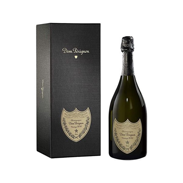 dom-p-coffret bouteille dom pérignon avec coffret